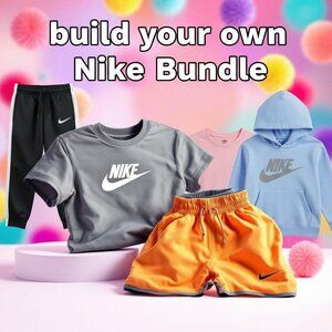 Build Your Own  Nike Kids Clothing Bundle- Pick 5 Pieces/ 12m-6T/Custom Box